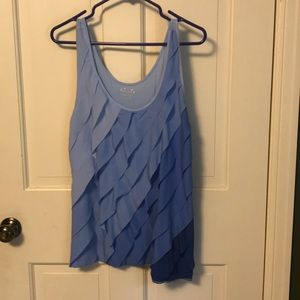 Blue ombré dressy tank size XL